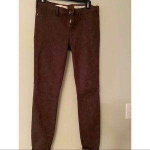 Olive color jeans